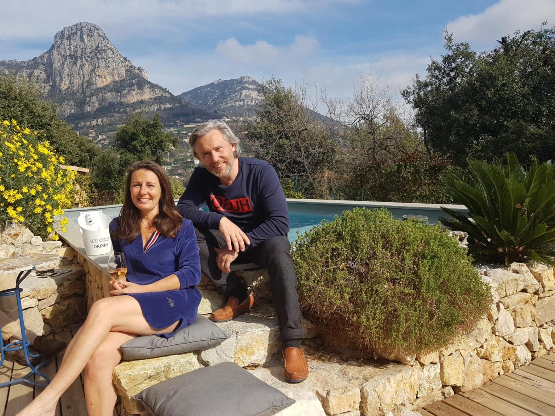 Bed and Breakfast Au Pied Des Baous Vence Exteriér fotografie