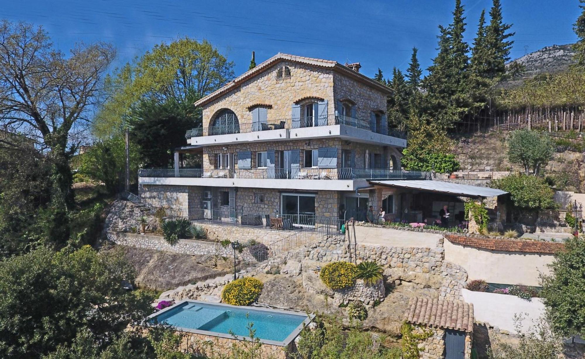 Bed and Breakfast Au Pied Des Baous Vence Exteriér fotografie